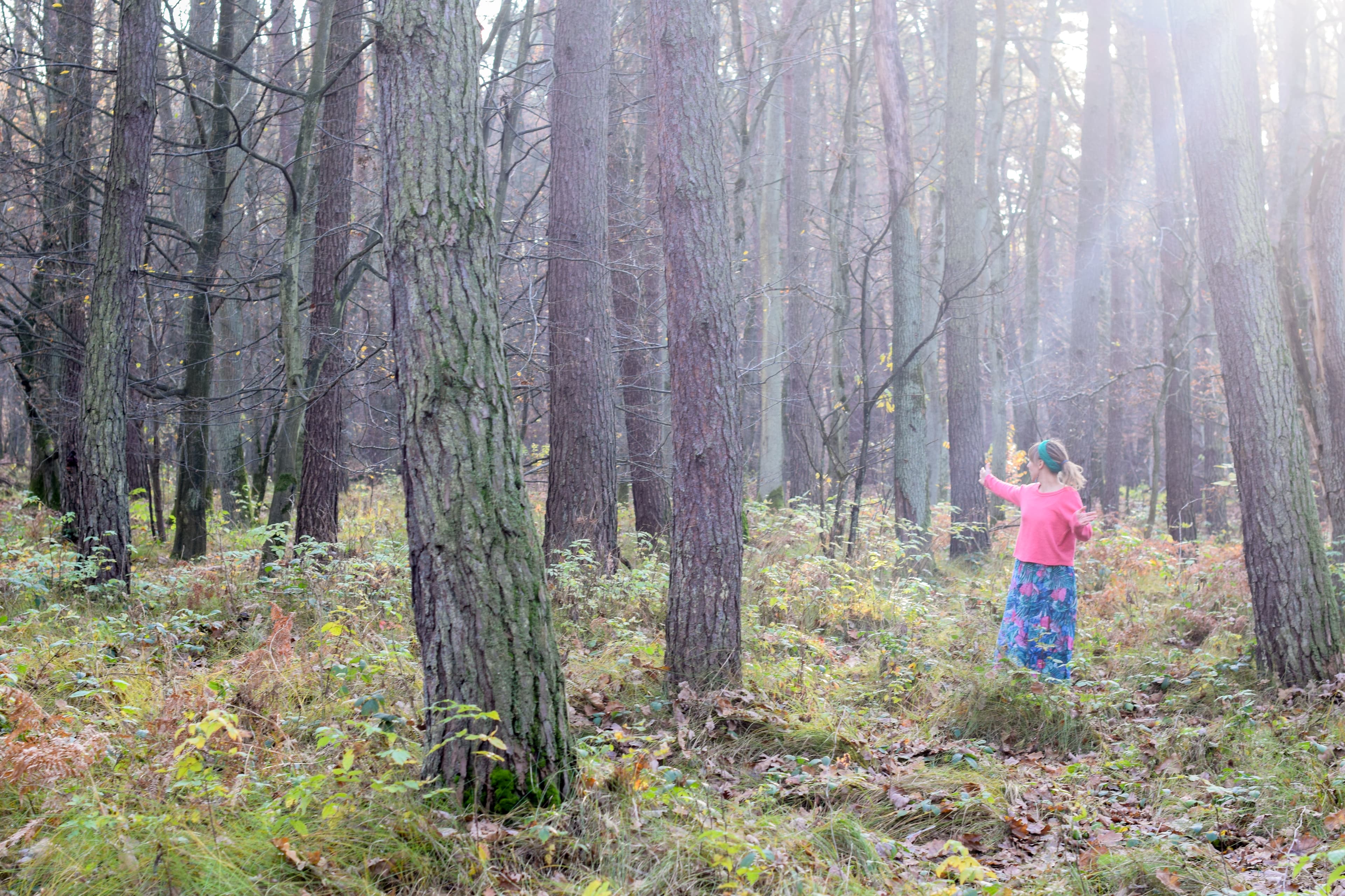 marysia in the forest